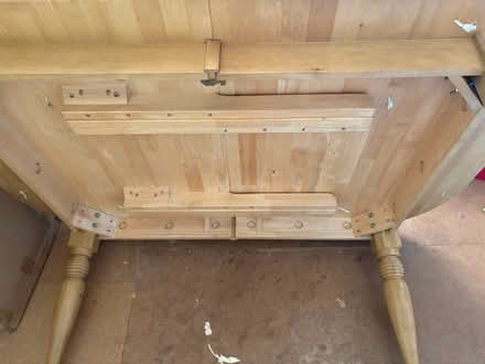 Photo of free Heavy duty wooden dining table (Witham off Newland Street) #4