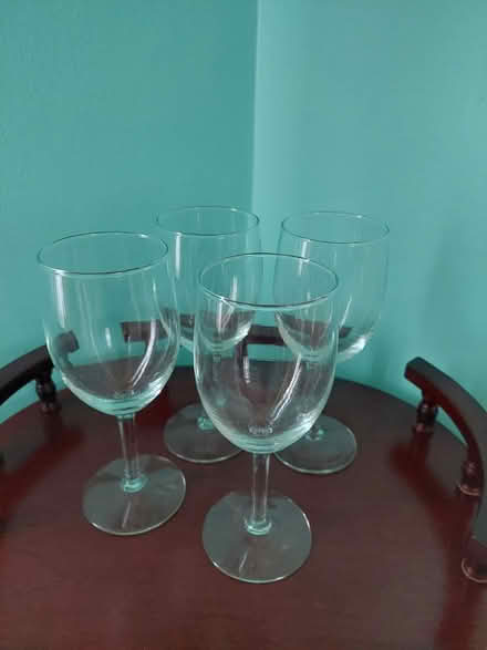 Photo of free Set of 4 wine glasses (near Ilchester Elementary) #1