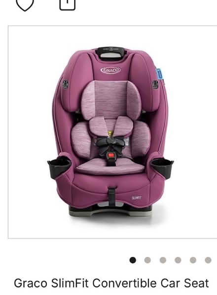 Photo of adjustable headrest belted booster (Winfield by cdh) #1