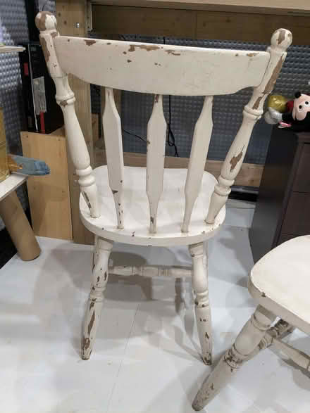 Photo of free 2 wooden chairs (Meersbrook S8) #3