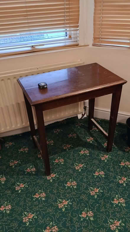 Photo of free Wooden tall table (Abbey Wood SE2) #1