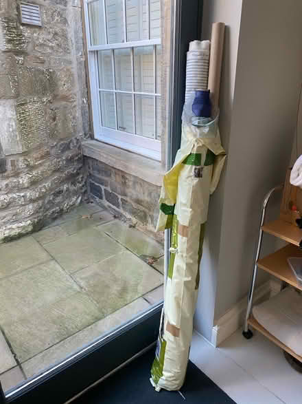 Photo of free Striped Fabric - Blue (West End EH3) #3