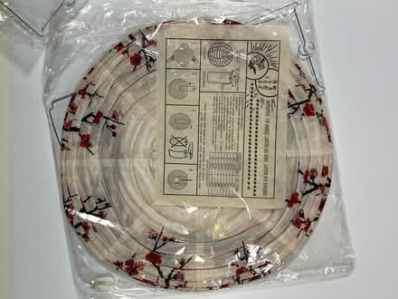 Photo of free Paper Lanterns with pattern (Midtown Palo Alto) #2