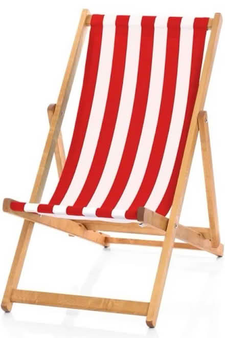 Photo of free 2 Deckchairs Red Stripe (W11) #1