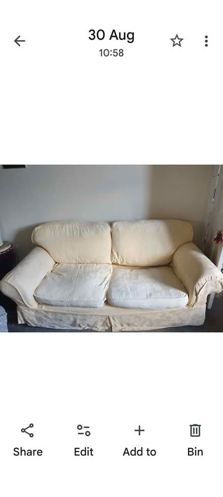Photo of free Sofa (Badingham) #1