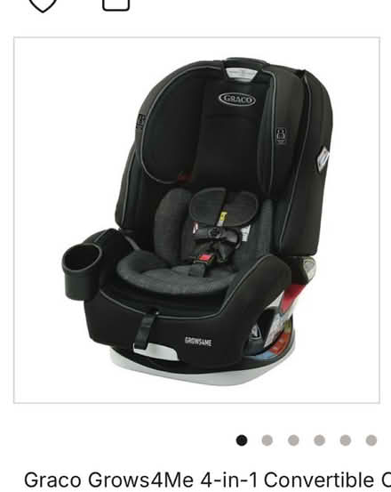 Photo of adjustable headrest belted booster (Winfield by cdh) #4