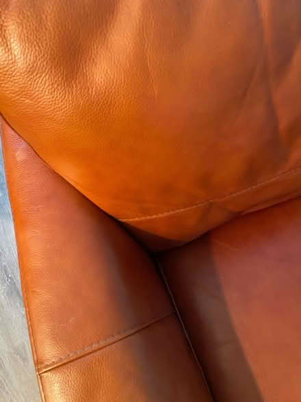 Photo of free Leather couch and chair (Midtown) #4