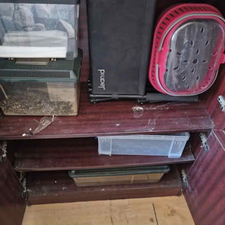 Photo of free Wood cabinet (L13) #2