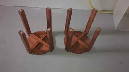 Photo of free Two Wooden Stools (Queenstown, near MRT) #2