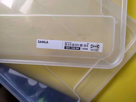 Photo of free two ikea plastic box lids (High Wood GL6) #2