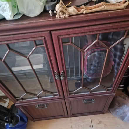 Photo of free Wood cabinet (L13) #1