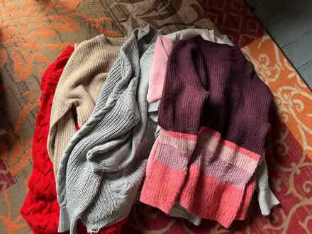 Photo of free 6 x Ladies jumpers fit size 14 (Spondon DE21) #1