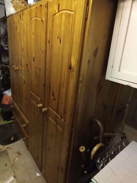 Photo of free 2 door wardrobes, solid wood (Yeolmbridge PL15) #2