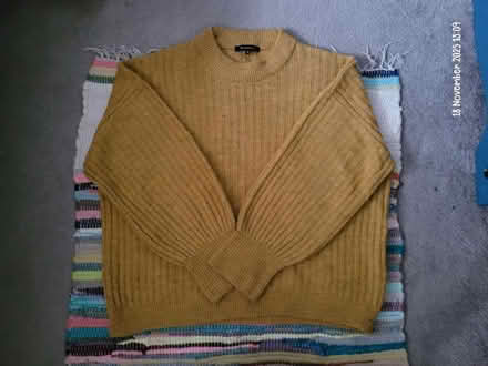 Photo of free Oversized Yellow Jumper (Moseley B13) #1