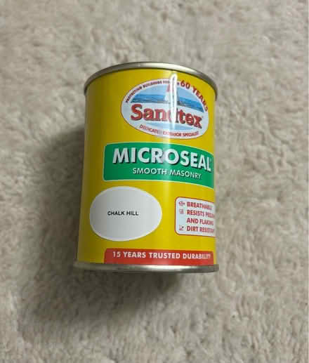 Photo of free Masonry paint, sample pot (Ware SG12) #1