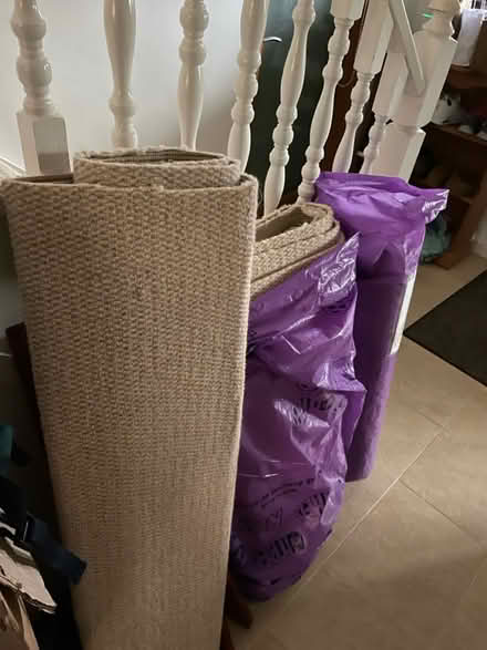 Photo of free Cream coloured carpet strips (Steyning BN44) #1