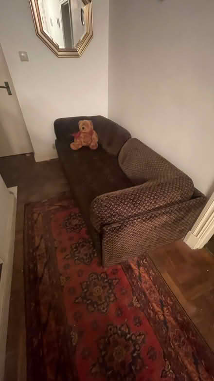 Photo of free Brown Sofabed (Tubney OX13) #3