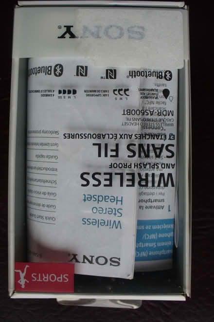 Photo of free Sony wireless headphones (Far Bletchley MK3) #1