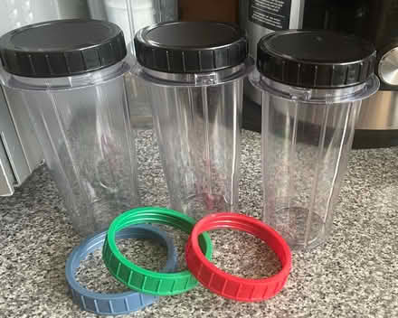 Photo of free x3 smoothie cups 350mls with lids (Battersea SW8) #1
