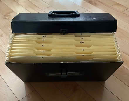 Photo of free Legal size expanding organizer (Alta vista / riverside) #1