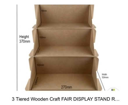 Photo of free MDF unit for craft fairs (Hoxton E2) #1