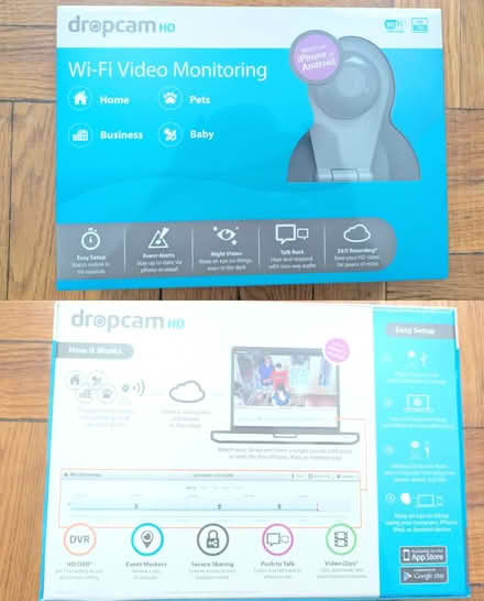 Photo of free Dropcam Wi-fi Wireless VidCam (11415) #1