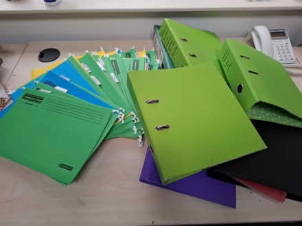 Photo of free hanging files and ring binders (WA16 Marthall) #1