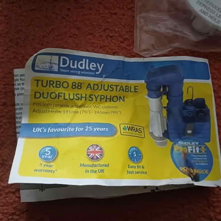 Photo of free Dudley TURNO 88 DOUBLEFLUSH SYPHON (Abbots Langley WD5) #1