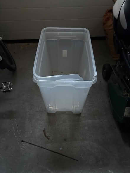 Photo of free Large plastic box no lid (CW2 6) #1