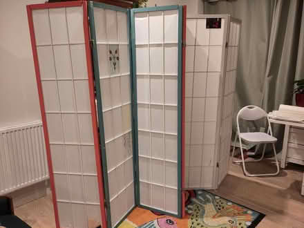 Photo of free six screen room divider (Wood Green N8) #1