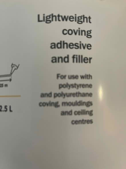Photo of free coving adhesive/ filler (Charlton SE7) #1