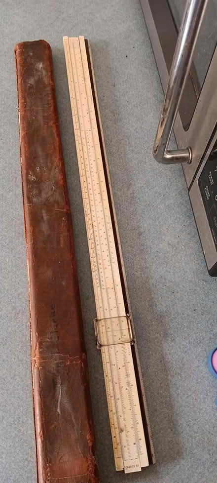 Photo of free slide rule (melrose) #1