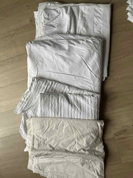 Photo of free 4 double duvet covers- used but clean. (Wivenhoe CO7) #1