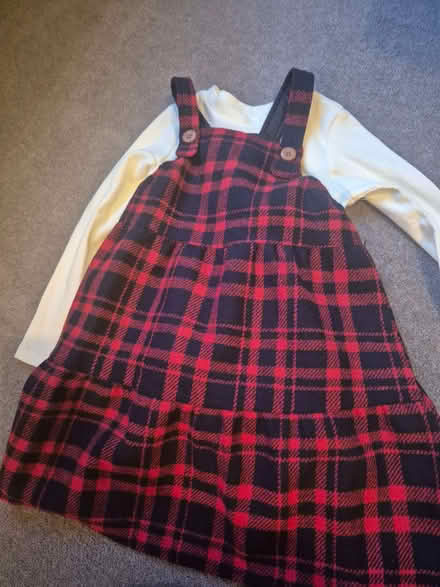 Photo of free Brand new tartan dress outfit 3-4 (Dursley GL11) #1