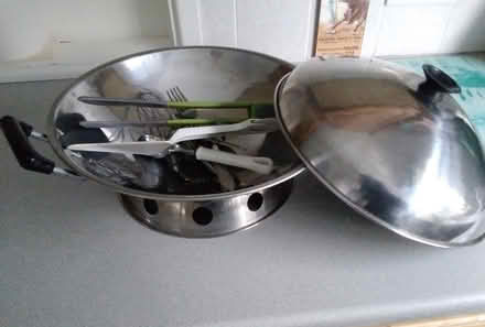 Photo of free Wok and kitchen implements (Emsworth PO10) #1