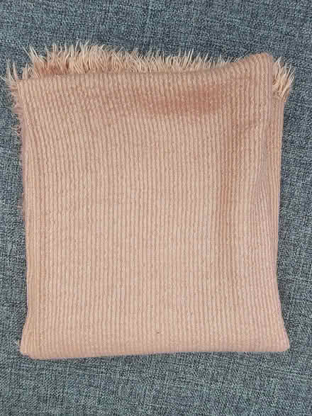 Photo of free Pinky peachy scarf (Lower Morden SM3) #3