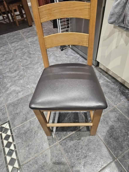 Photo of free Oak dining chairs (Goffs oak Waltham cross EN7) #2