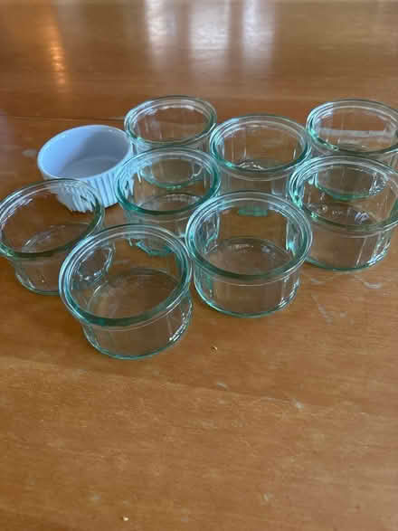 Photo of free 8 Gu Ramekins + one (Aldcliffe LA1) #1