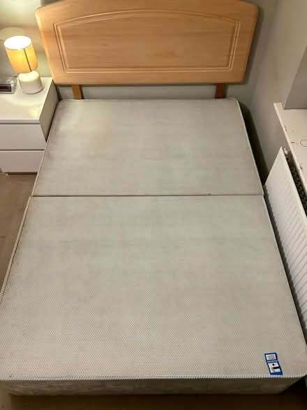 Photo of free Double Divan bed & headboard (EX1) #1