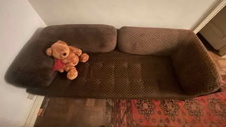 Photo of free Brown Sofabed (Tubney OX13) #1