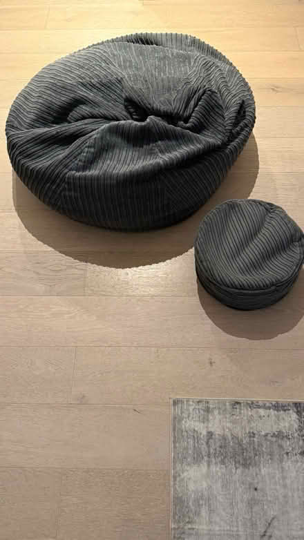 Photo of free Bean Bag Pouffe & foot-stool (Kensington) #1