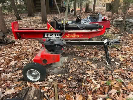 Photo of free 22 Ton gas powered log splitter (Top of Diamond Rock Hill) #1