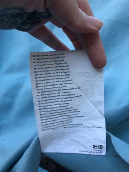 Photo of free Blue blanket (Bramley LS13) #3