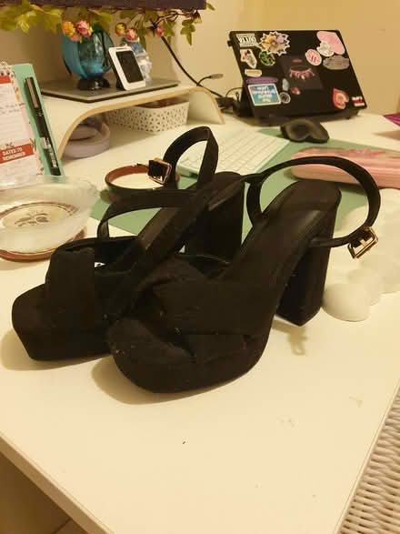 Photo of free Black heels size 4/37 (Dublin 16) #1