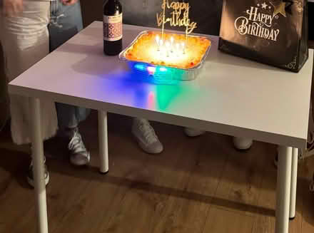 Photo of free Ikea white table (TW4) #1