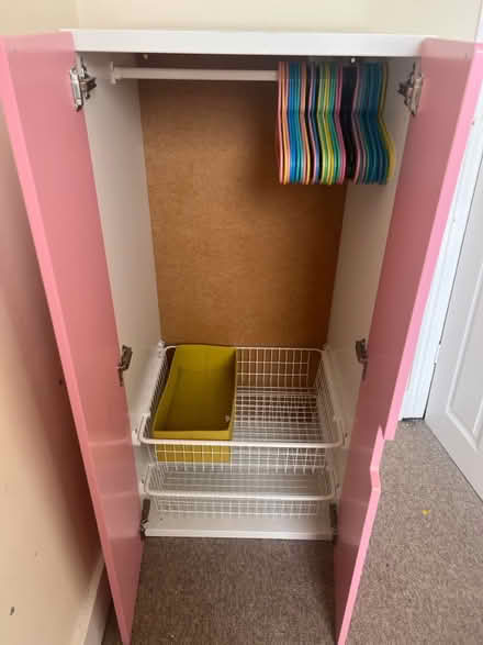 Photo of free Pink Child’s Wardrobe (Mitcham CR4) #2