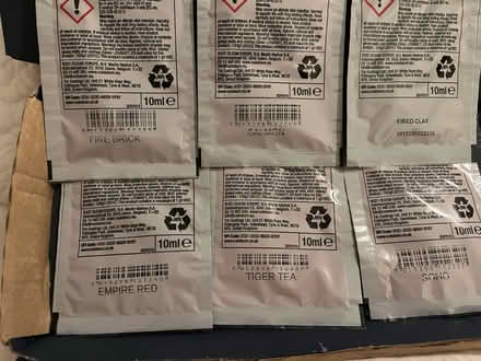 Photo of free (Red) Paint Samples (AL1) #2