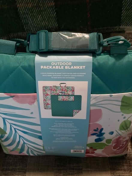 Photo of free New outdoor foldable blanket (Bascom/Union Campbell) #2