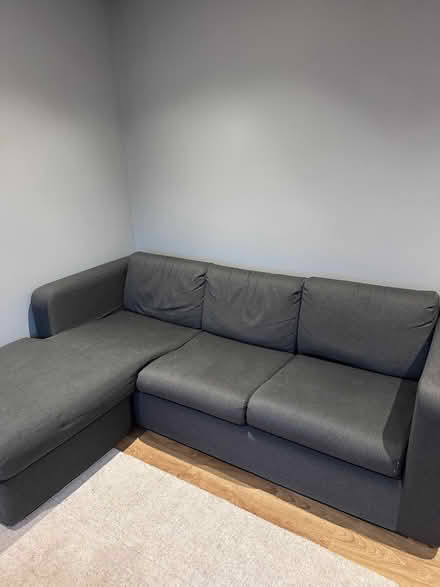Photo of free Grey sofa bed (Eight Ash Green CO6) #1