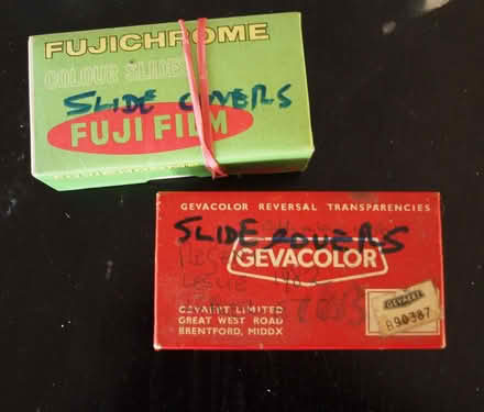 Photo of free 35mm SLIDE COVERS. (Oakwood LS8) #1